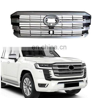 MAICTOP auto body parts Plastic car grills front grille for land cruiser 300 lc300 2022