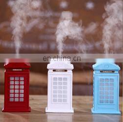 GXZ-DHT-1 Telephone Booth Humidifier Ultrasonic 280ml Mini Humidifier With 7 Colors Light for Home Class Office photo-2