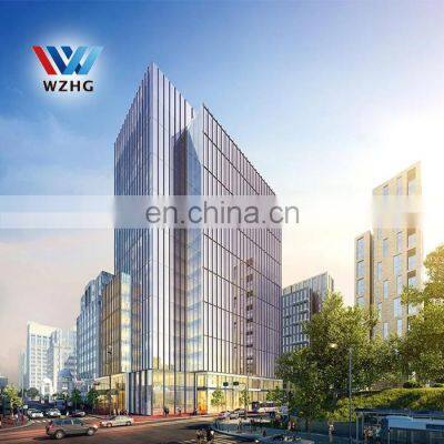 Fast Install Prefabricated Steel Frame Building Construction Projects Multi-level Steel Structure Hotel photo-5