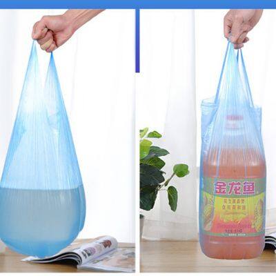 PE Garbage Bag Rubbish Bags Family Home Hotel Use High Stength 45*65cm 100peice/roll Black Colored Bags photo-5