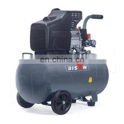 Bison China Factory 1 Year Warranty Piston 230V 1.5Kw 2Hp 50L Direct Driven Air Compressor