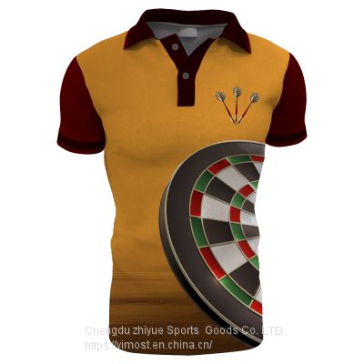 Custom Sublimation Fashion Dart Polo Shirts photo-2