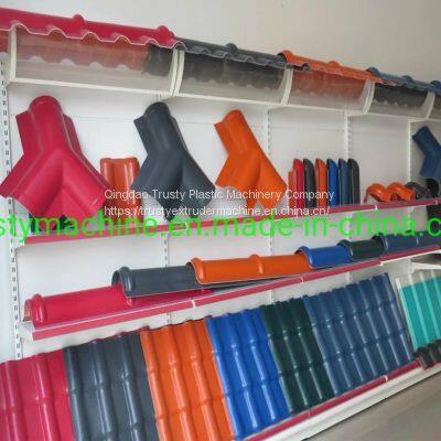 PVC/UPVC Glazed Corrugated Roof Tile Making Machine Production Line photo-5