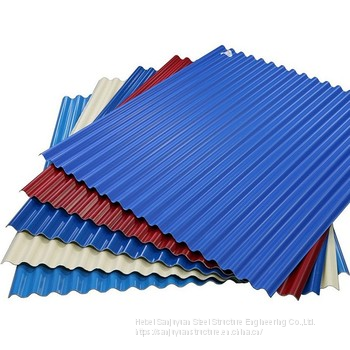 China Hot Sell Color Coated Corrugated Steel Roofing Sheets Galvanized Hot Rolled Steel Sheets photo-5