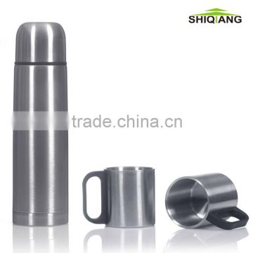 stainless steel vacuum thermos travel drinking set