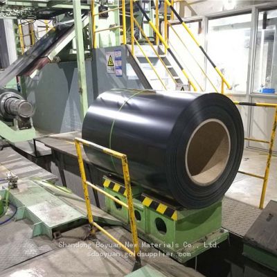 Boyuan RAL9017 Double-Sided Black Color Coated Galvanized Aluminum Zinc Steel Coil