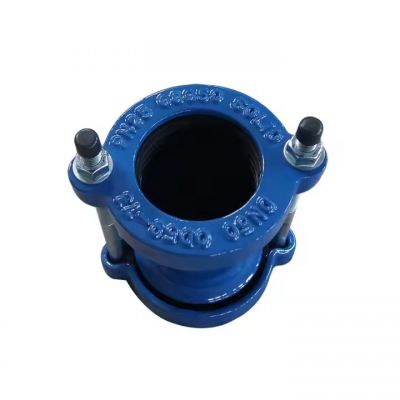 SOLID Wide Range Ductile Cast Iron Pipe Fittings Universal Flexible Pipe Coupling Joint