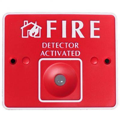 Fire Alarm Remote LED Indicator Conventional Smoke Heat Gas Alarm Fire Detection
