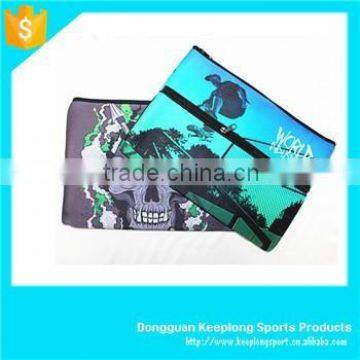 2015 promotional pencil case free samples, high quality neoprene pencil case