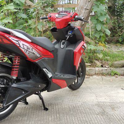 High Speed 80km/h Disc Brake 72v50ah Lithium Battery EEC Electric Motorcycle photo-3