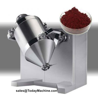 Automatic 3D Rotary Drum Mixing Blender for Spice Seasoning Cocoa Chilli Dry Powder