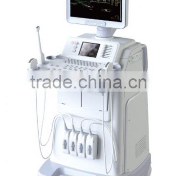 3D Color Doppler iSpark 380/Electronic linear scanning/Convex scanning/Annular array sector scanning/Doppler pencil probe