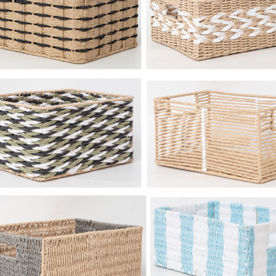 storage basket, woven basket