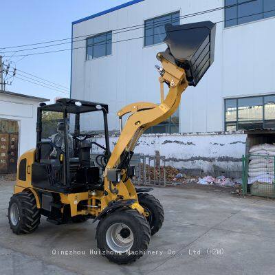 Huizhong Factory HZM810B 1ton 910 High Quality Small Wheel Loader for Sale photo-2