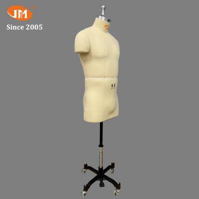 JUN MEI Custom Men's Half-Body Dress Form for Pattern Making, Professional Tailoring Mannequin for Accurate Men's Garment Design photo-2