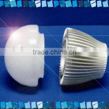 led plastic lamp bulb shell