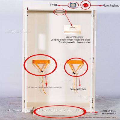 Anti-Corrosive Gas Cylinder Cabinet With Phosphorus-Free Epoxy Coating for Water Treatment and Chemical Processing Plants-Professional Grade photo-4