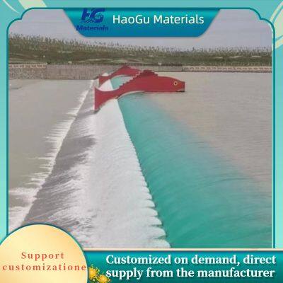 Barrage en caoutchouc gonflable à l'air