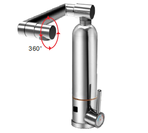 Robinet d'eau électrique instantané/Robinet d'eau chaude et froide (Wechat : 13510231336)