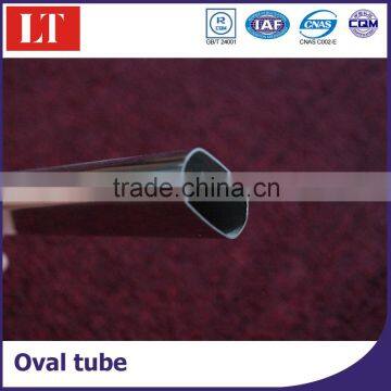 aluminium tube Oval shape with all finish