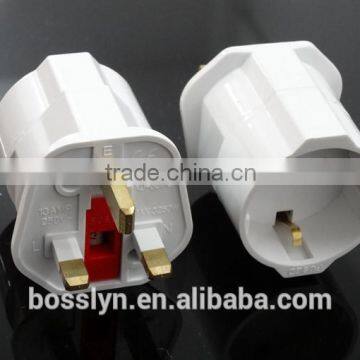 Schuko Adaptor Plug Germany to UK English Power Adapter With 13A Fuse photo-2