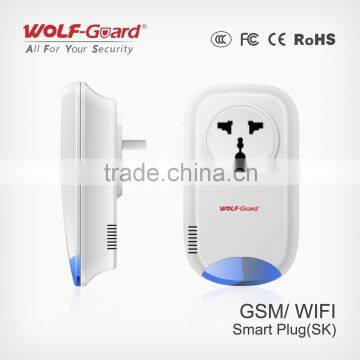 2016 New Product WIFI / GSM Wireless Smart Home Power Plug ( YL-007SK )