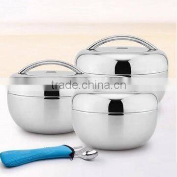 APPLE SHAPE stainless steel food warmer vacuum lunch box