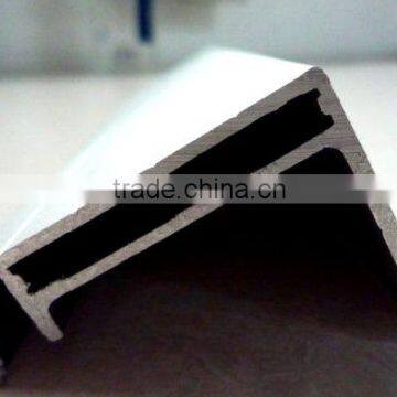 High quality silver anodized aluminum glass frame extrusion for solar panel