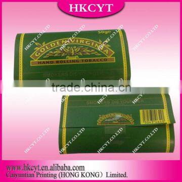 Hand Rolling Tobacco Packaging Bags/Custom Smoke Spice Bags