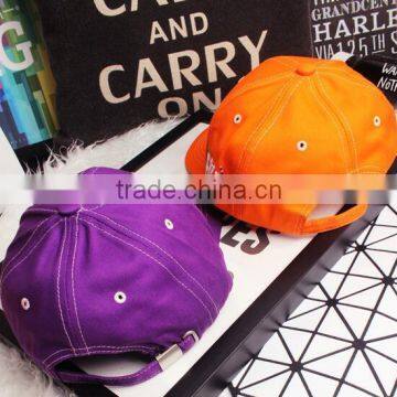 2016 Newest Fashion Simple Fresh Fruit Embroidery Men Women Curve Brim Plain Baseball Caps