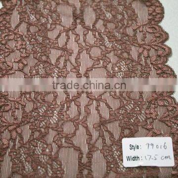 high quality trimming lace fabric in apparel ,guipure lace fabric