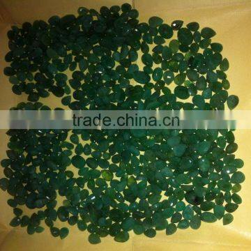 Precious Emerald Gemstone in Calibration