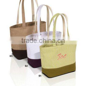 2016 100% Organic Blank Cotton Canvas Tote Bag Wholesale