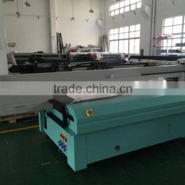 Large Format UV Flatbed Printer, 2.70m*1.25m UV Flatbed Printer With Konica or Ricoh Gen5 Head, CMYK LC LM White Varnish Color photo-4