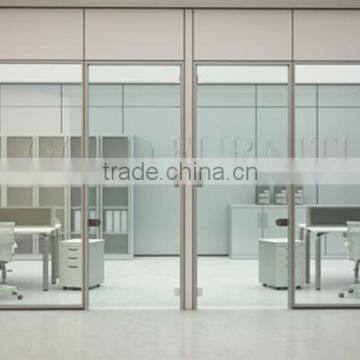 High end office partition tempered glass partition wall office furniture ( SZ-WSP368)