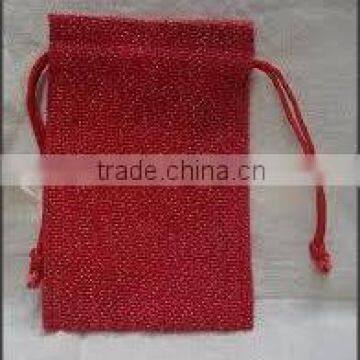 Red Drawstring Bag