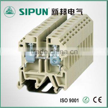 SEK-16 screw crimp type din rail terminal block