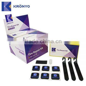 KRONYO cheap electric bike repair tools kits glueless tube tire patch