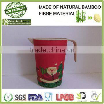 new fashion large water cup,happy christmas bamboo fibre eco mug