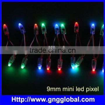 led pixel 9mm string light effects lighting ws2811 mini single led lights