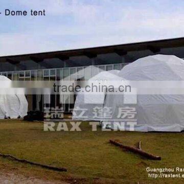 Geodesic dome tent Event dome tent White PVC cover White UV-protection for sale