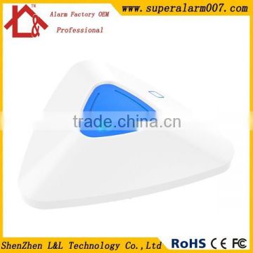 Alarm Siren with Red Flash Strobe Light for Home Alarm System Wireless Indoor Siren