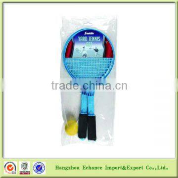 Promotional plastic Net Beach or Yard Tennis Rackets Set with ball-CP1009