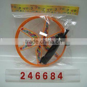 plastic flying saucer