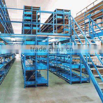 warehouse multi-level mezzanine flooring rack