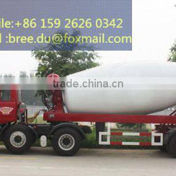 new design China best quality 10 cbm concrete mixer truck