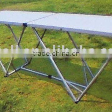 Aluminum folding picnic table