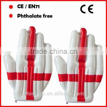 Red Inflatable Boxing Gloves and Safety of Children's Inflatable Toy photo-5