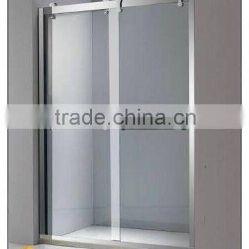 hot sale in Australia bathroom aluminium profile portable sliding shower screen