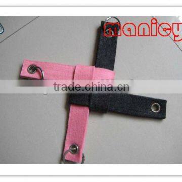 100% Polyester Needle Punched Non-woven fabric for key chain